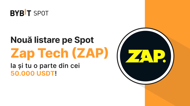 Listare nouă: ZAP/USDT — Ia și tu o parte din fondul de premii de 50.000 USDT